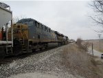 CSX 991 & CSX 5476 moves east